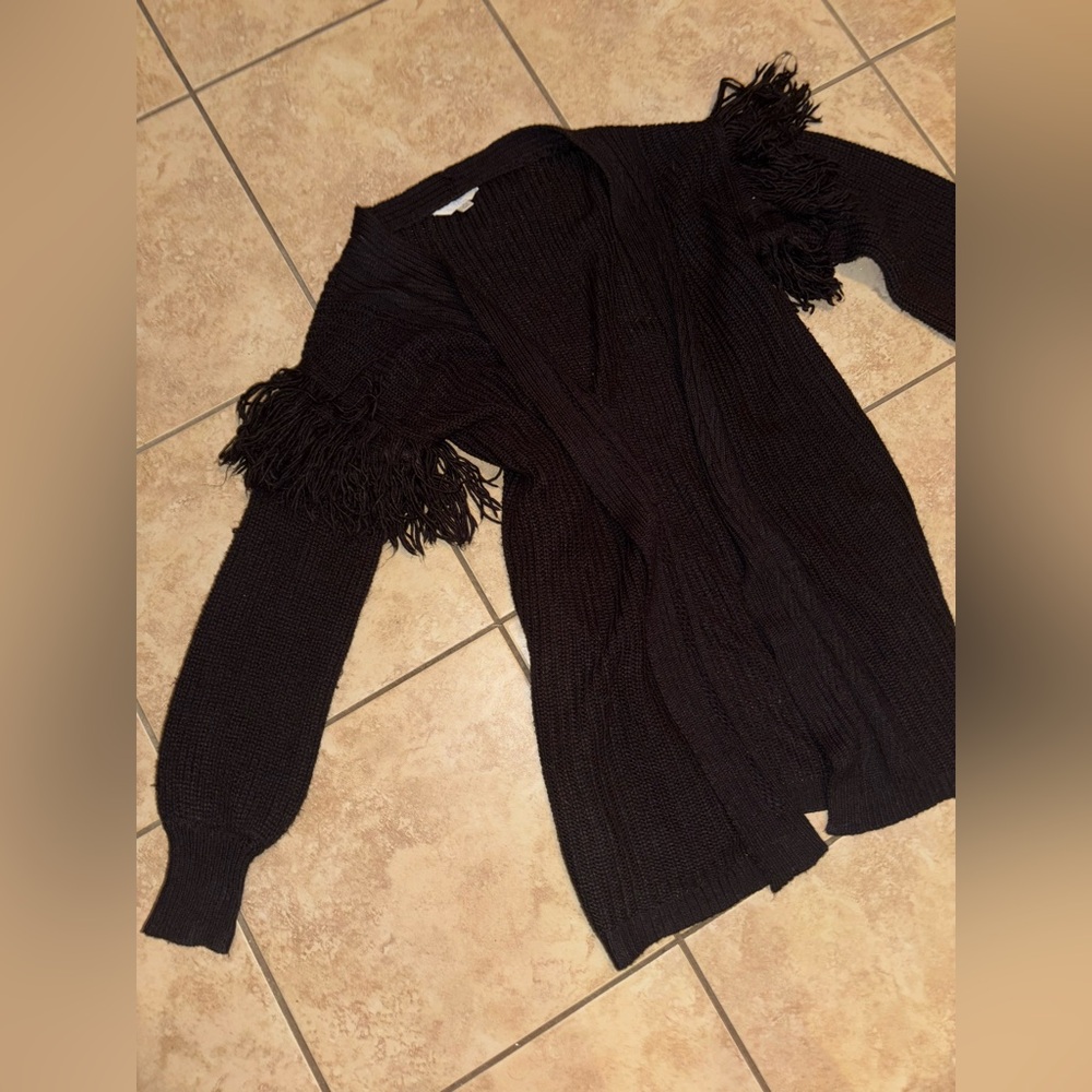 Black cardigan size small